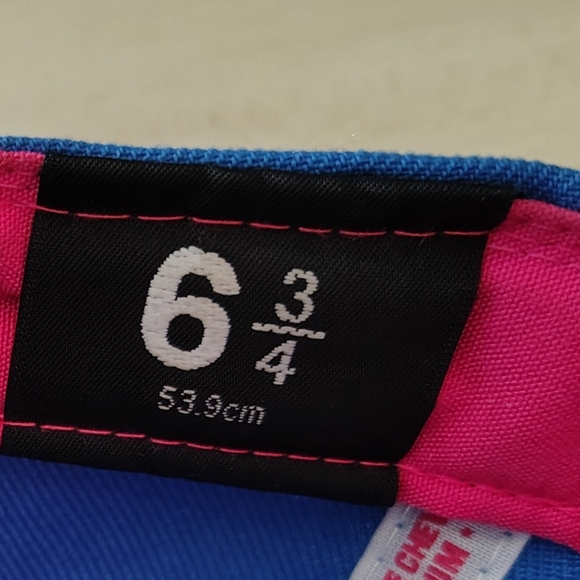 Atlanta Braves New Era Blue/Pink MLB x Big League Chew Fitted Hat - Picture 10 of 10